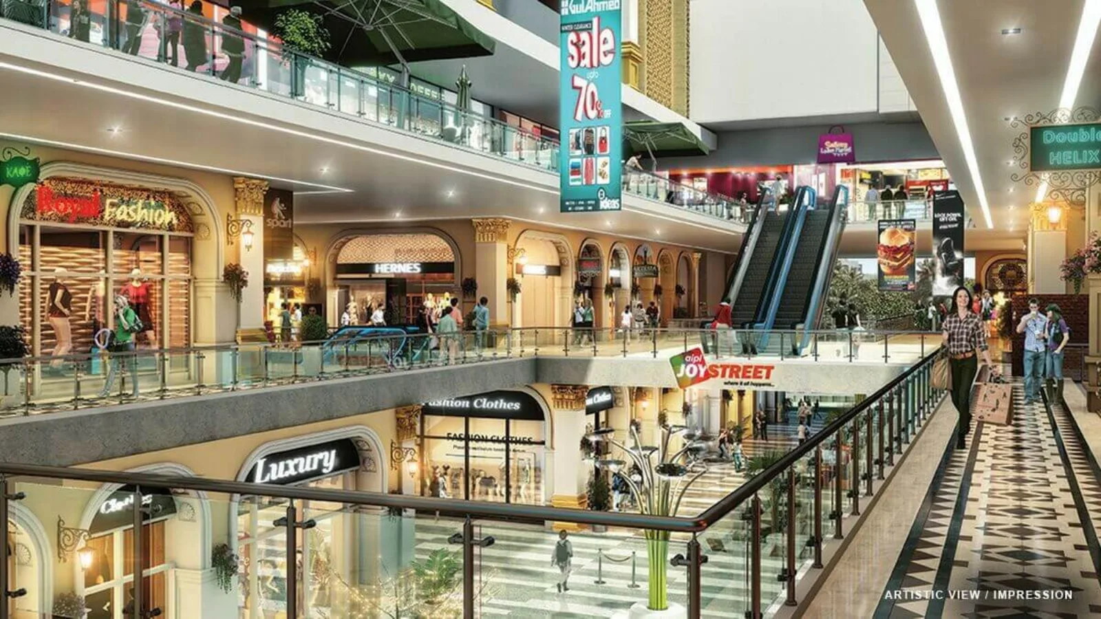 AIPL-Joy-Street-Apartments--Sector-6-,-Golf -Course-Ext.-Road-Gurgaon-inside